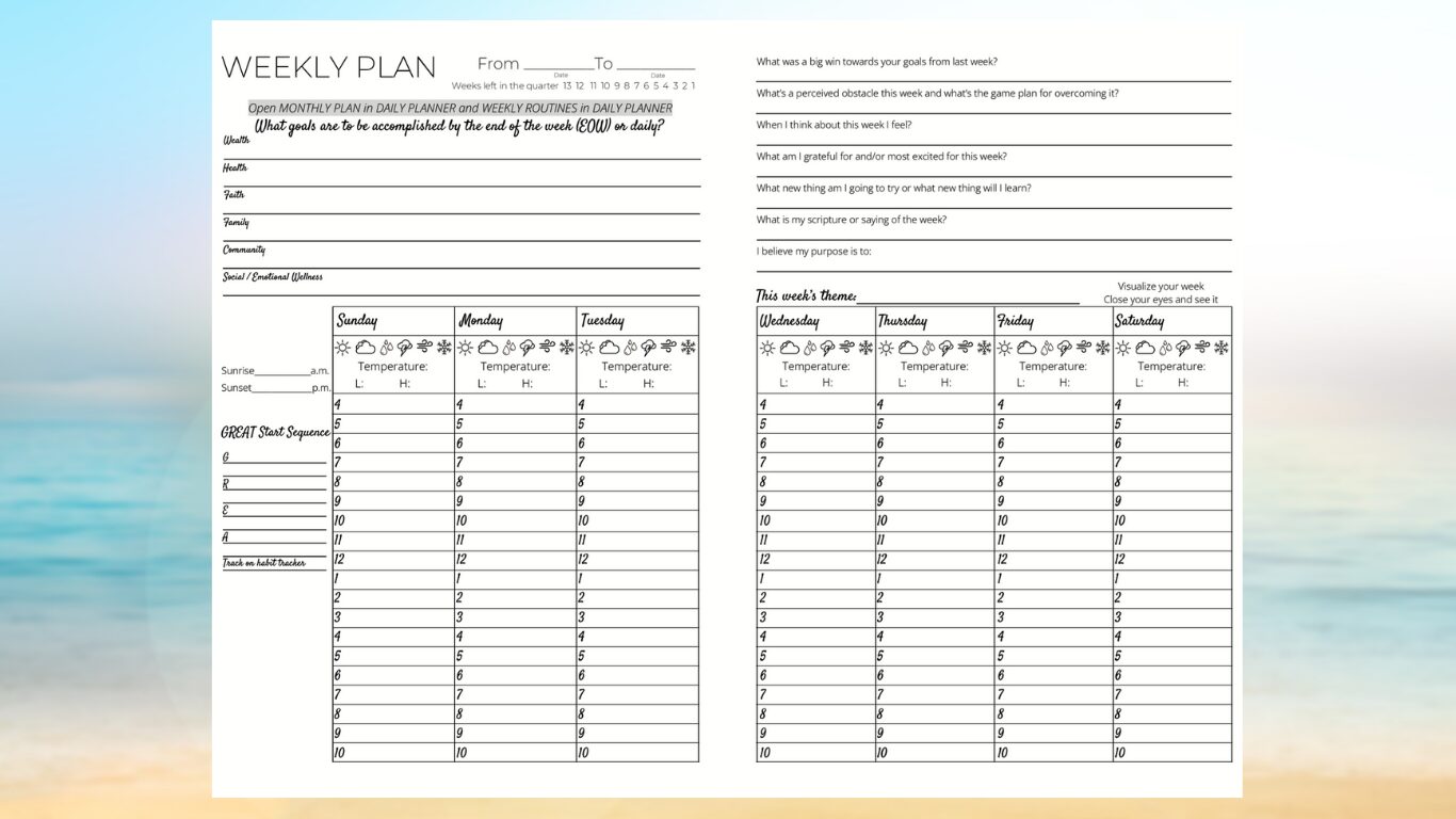 Path To Great Life Planner - Image 5