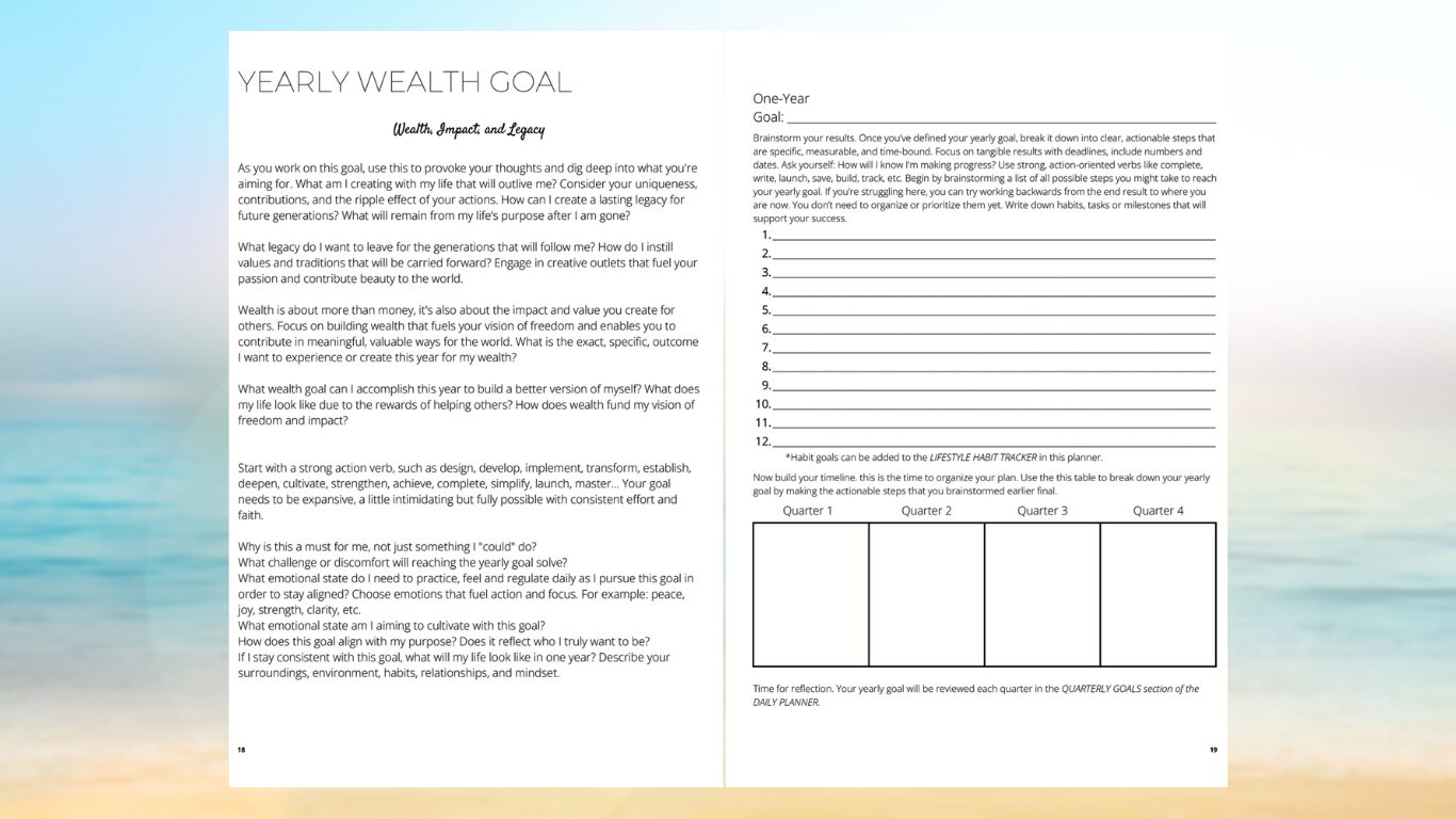 Path To Great Life Planner - Image 8